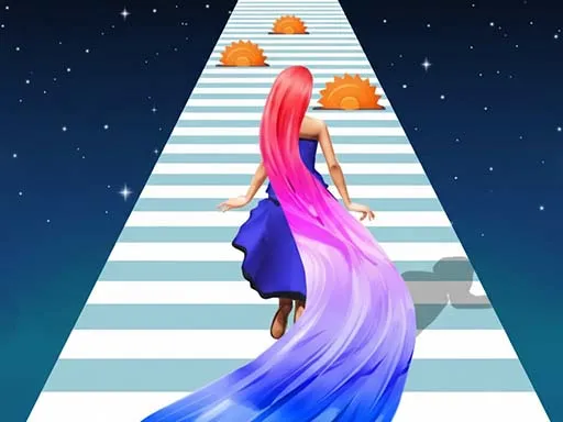 Long Hair Rush Challenge