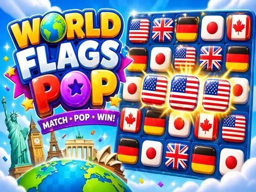 World Flags Pop | Free Online Games. Enjoy action, arcade, puzzle ...